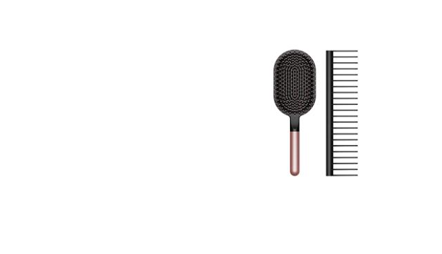 Comb Dyson Blow Out Brush Dyson-designed Paddle Brush And