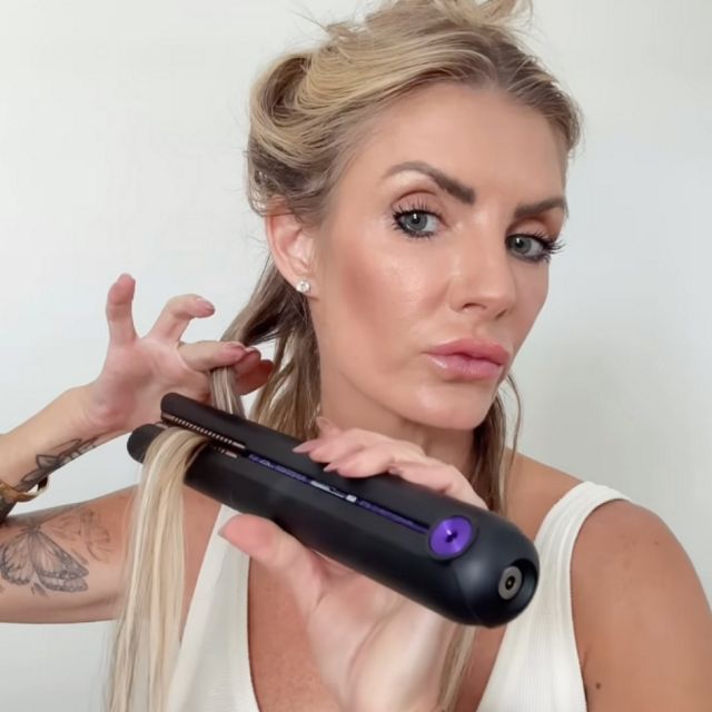 Dyson Corrale™ styler straightener Black/Purple