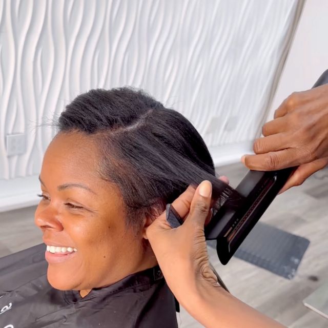 Dyson Corrale™ styler straightener Black/Purple