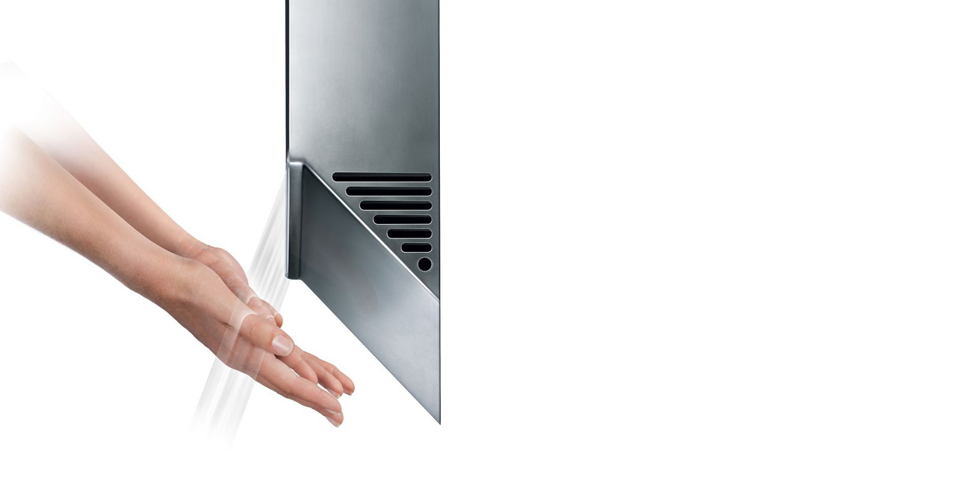 Features Dyson Airblade V hand dryer Hand Dryers For business