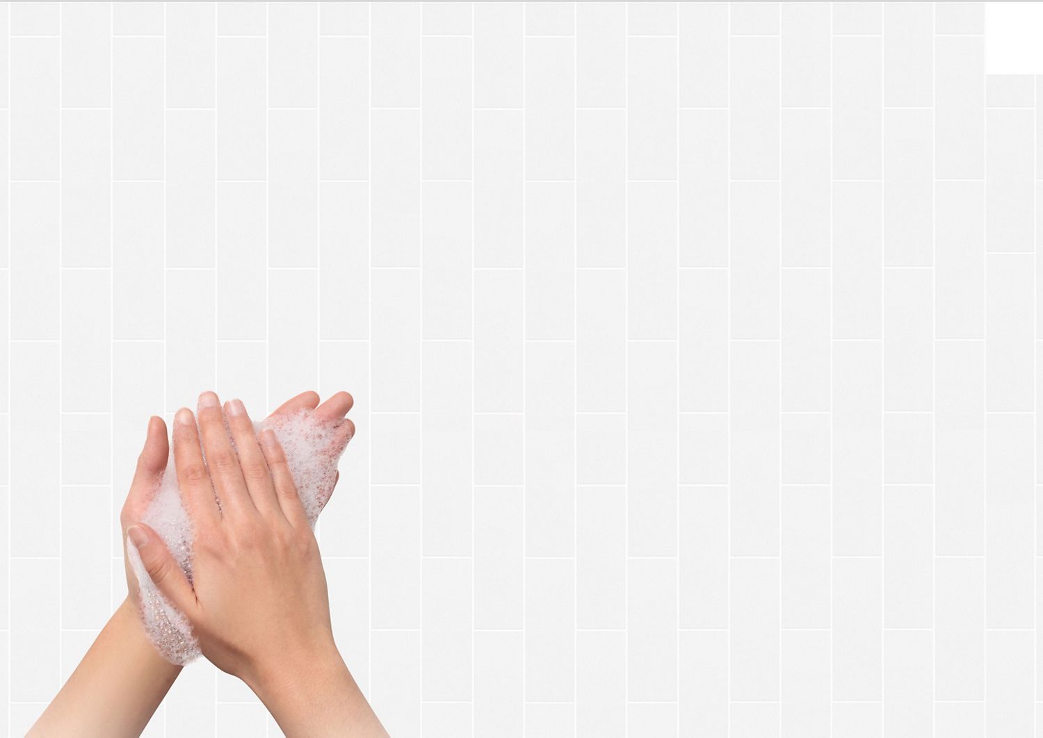 Washing hands with soap Washing hands with soap