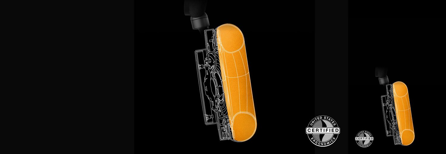 Leikkauskuva Dyson OnTrac -kuulokkeista.