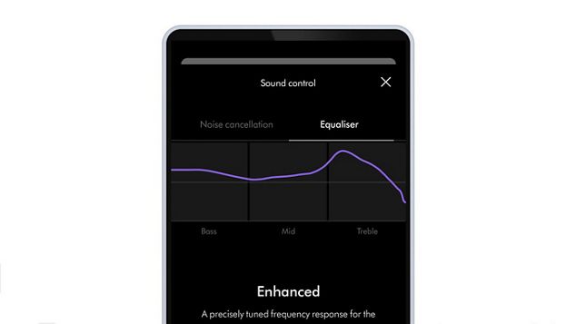 The MyDyson app on a smartphone