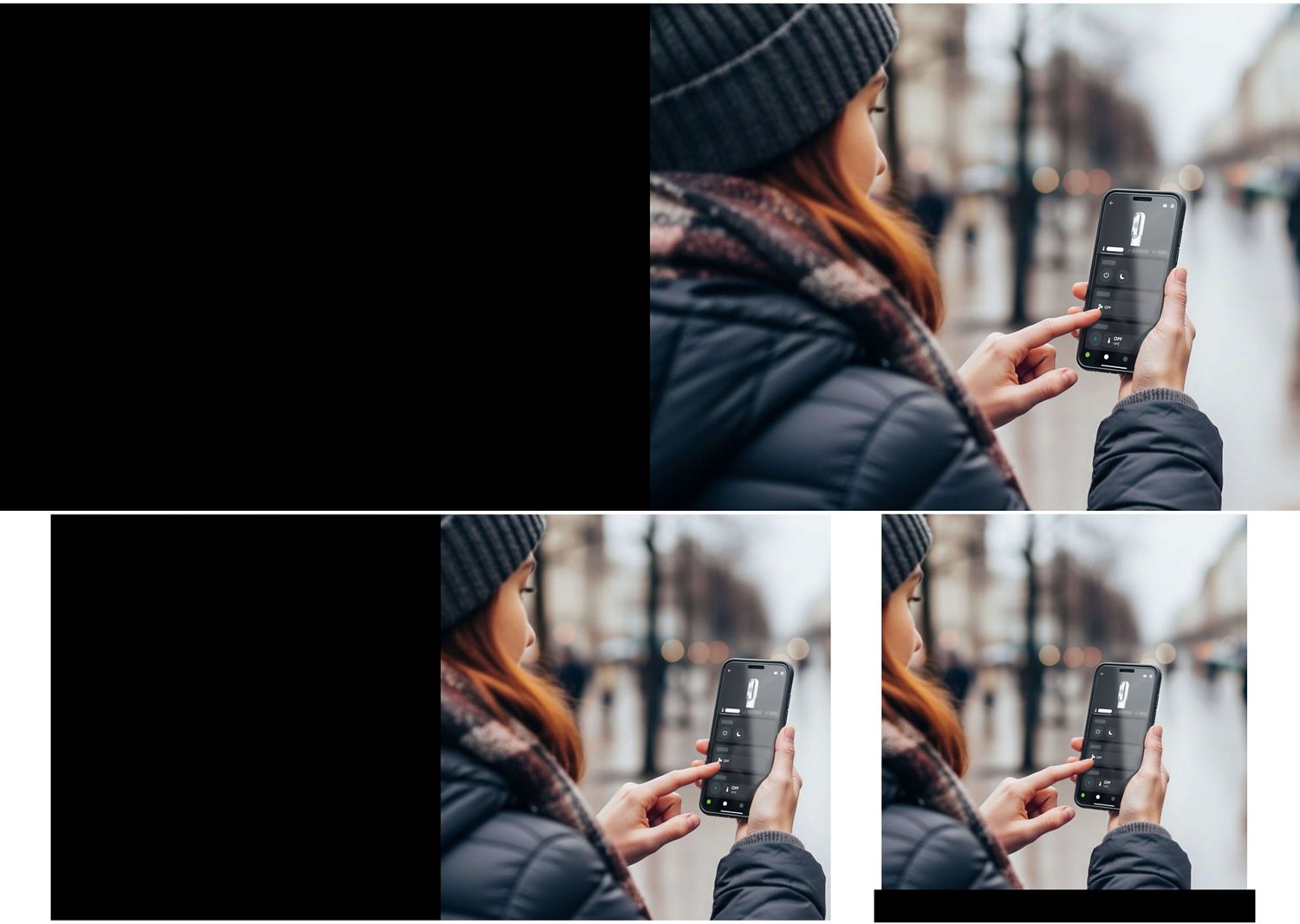 Dyson Hot+Cool HF1 Remote Link Pre-heat heater and cooling fan is controlled remotely using the MyDyson app.