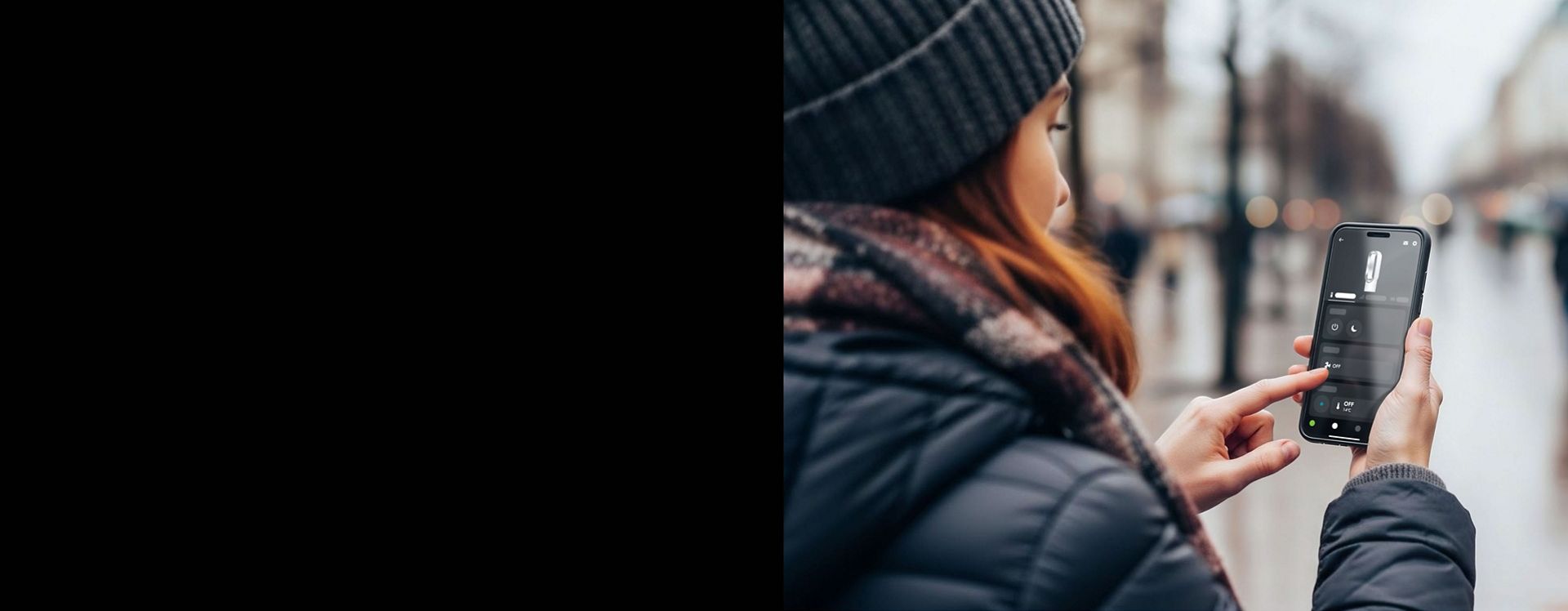 Dyson Hot+Cool HF1 Remote Link Pre-heat heater and cooling fan is controlled remotely using the MyDyson app.