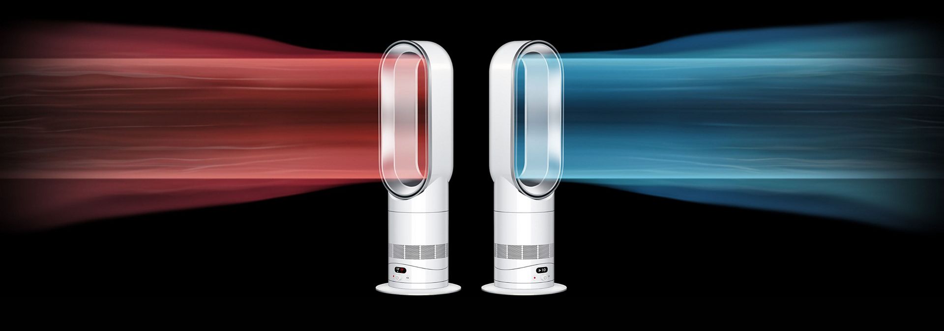 Dyson Hot+Cool HF1 Remote Link Pre-heat heater and cooling fan in both heating and cooling mode.