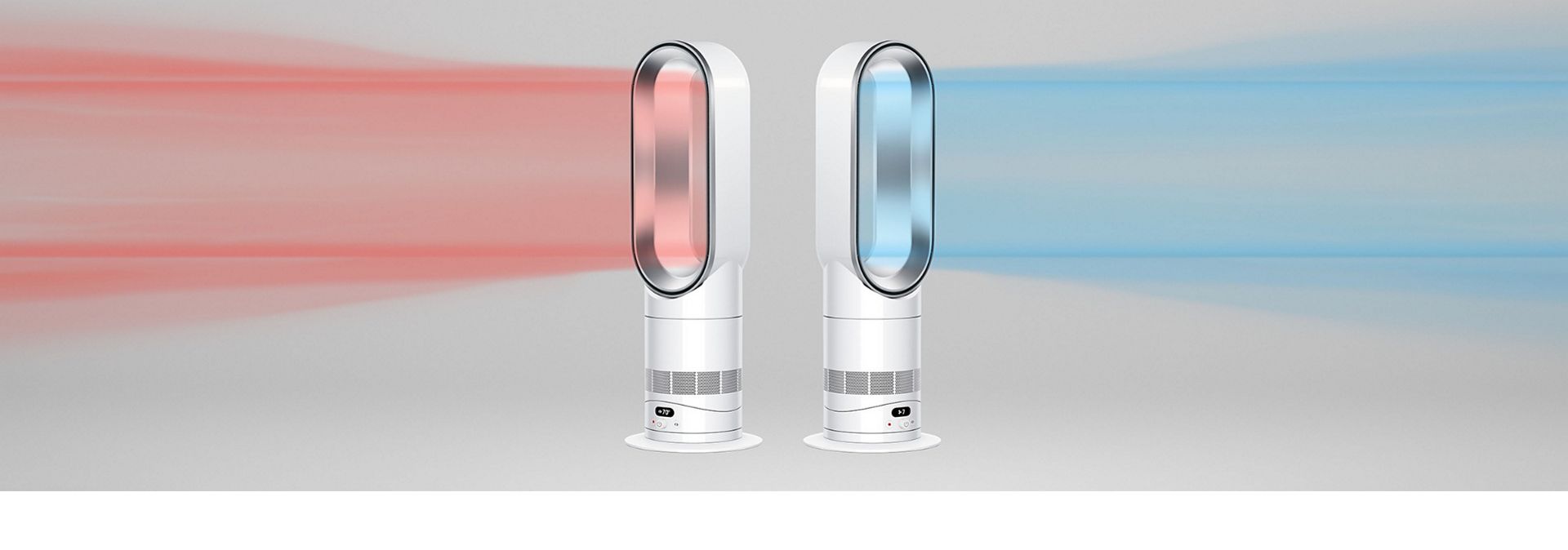 Dyson Hot+Cool HF1 Remote Link Pre-heat heater and cooling fan in both heating and cooling mode.