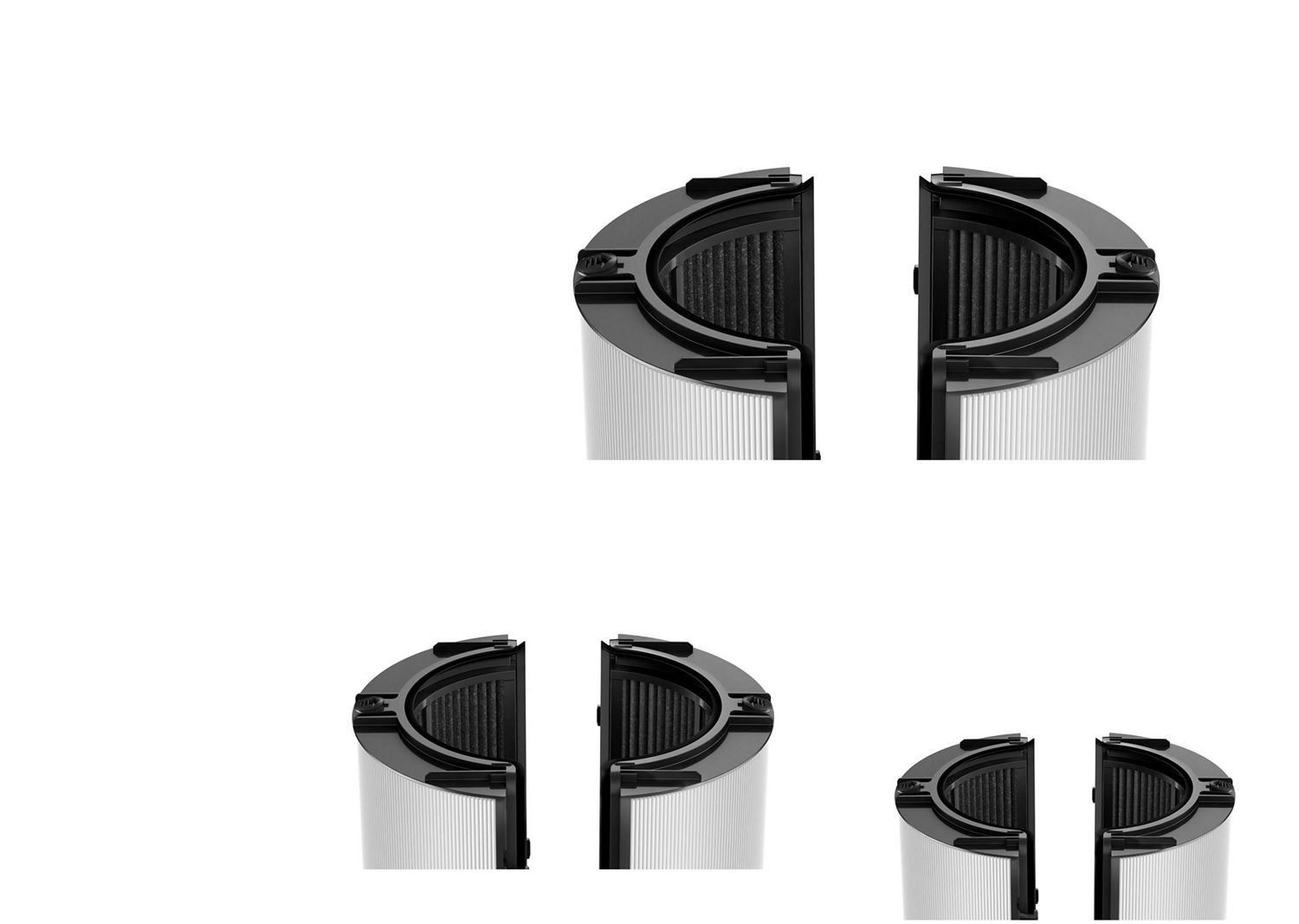 A Dyson air purifier filter.