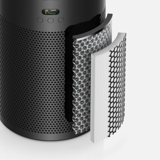 HushJet™ Compact Purifier | Black/Teal | Dyson Indonesia