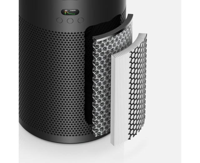 HushJet™ Compact Purifier | Black/Teal