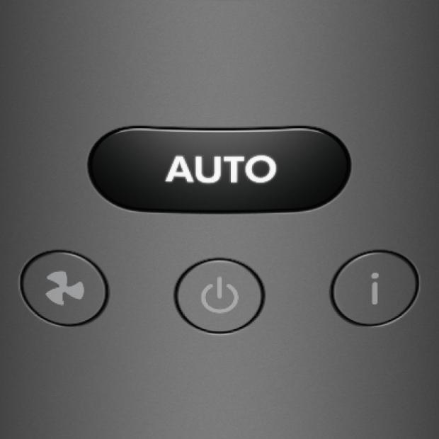 شاشة LCD تعرض الوضع التلقائي (AUTO).