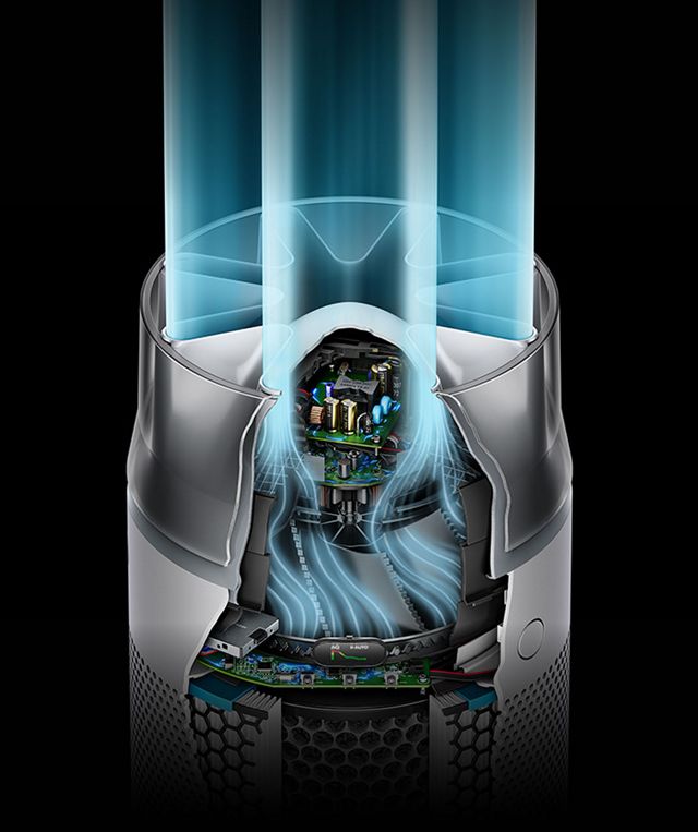 Dyson HushJet™ shizuka 空気清浄機 ホワイト/シルバー (SP01 WS 
