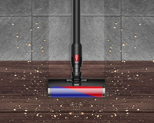 다양한 바닥 유형을 청소하는 Dyson Fluffy 클리너 헤드