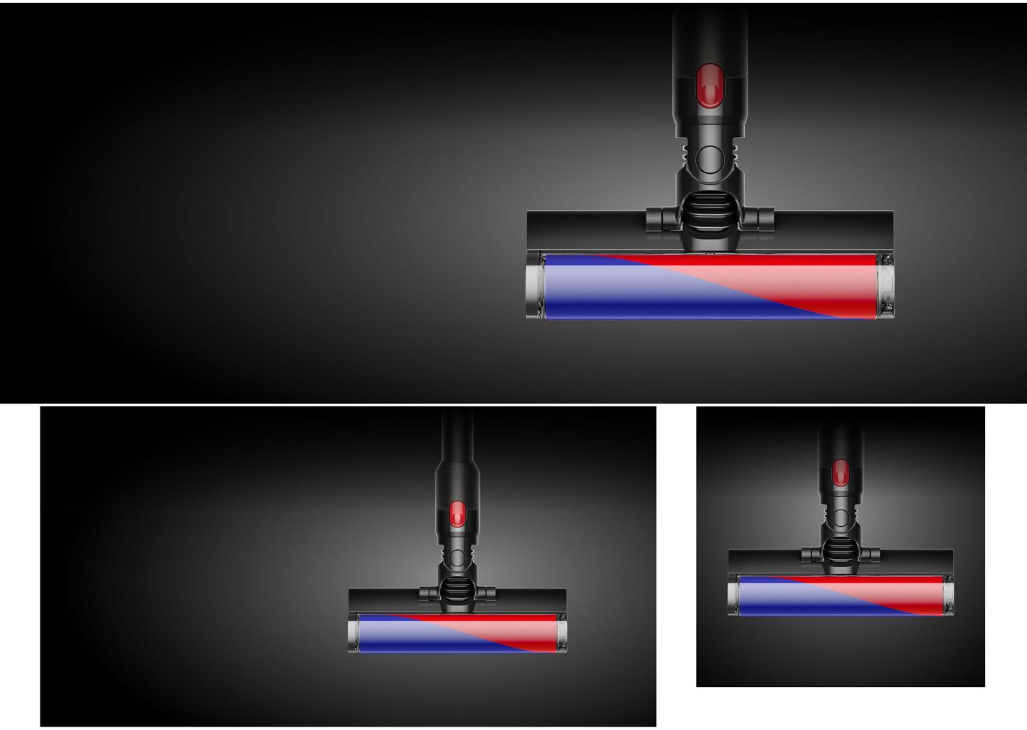 The Dyson Fluffy cleaner head.