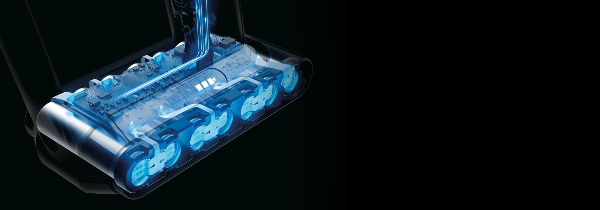 بطارية مكنسة Dyson V10.