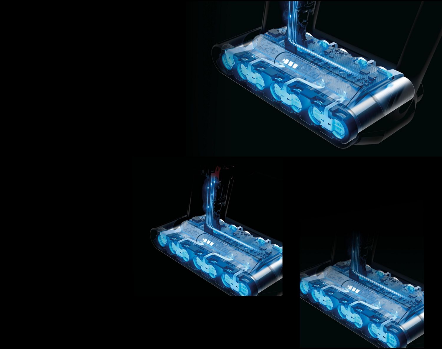 La batterie de l'aspirateur Dyson V10.