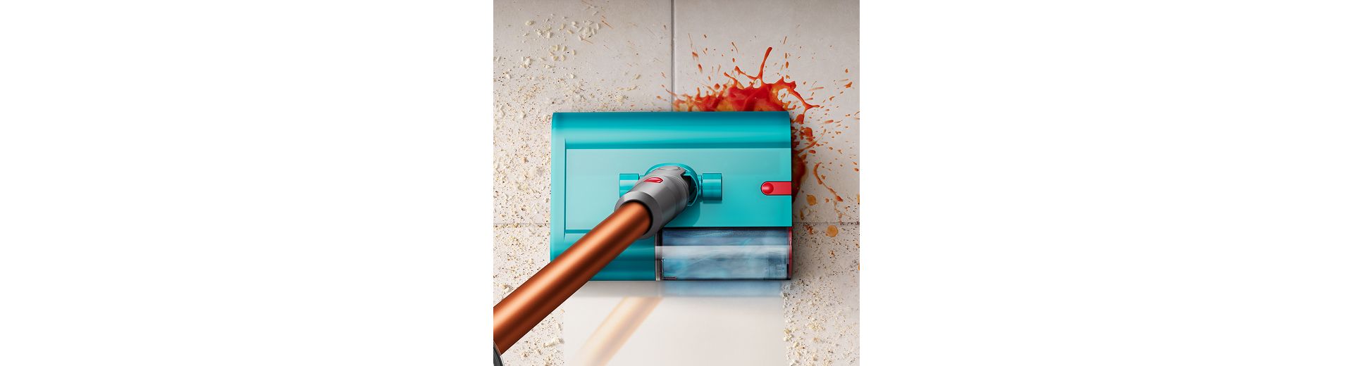 Četka za mokro čišćenje Submarine koristi se za čišćenje prolivene tekućine u kuhinji.