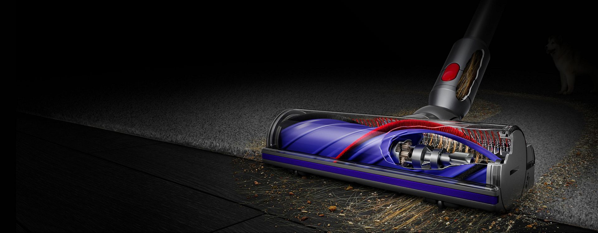 Četka Motorbar koristi se za čišćenje tepiha.