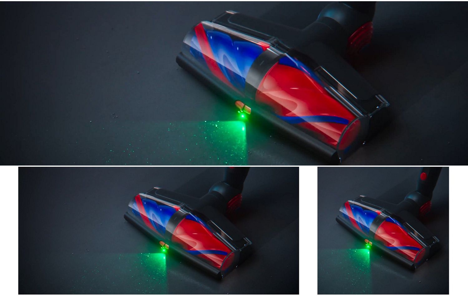 La tête d’aspirateur All Floor Cones Sense.