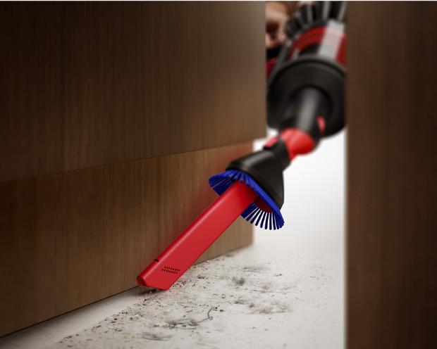 The Awkward gap tool 2.0 is used to clean around a corner.