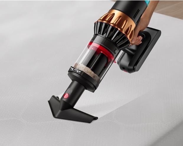 The Mattress tool 2.0 is used to clean a mattress.