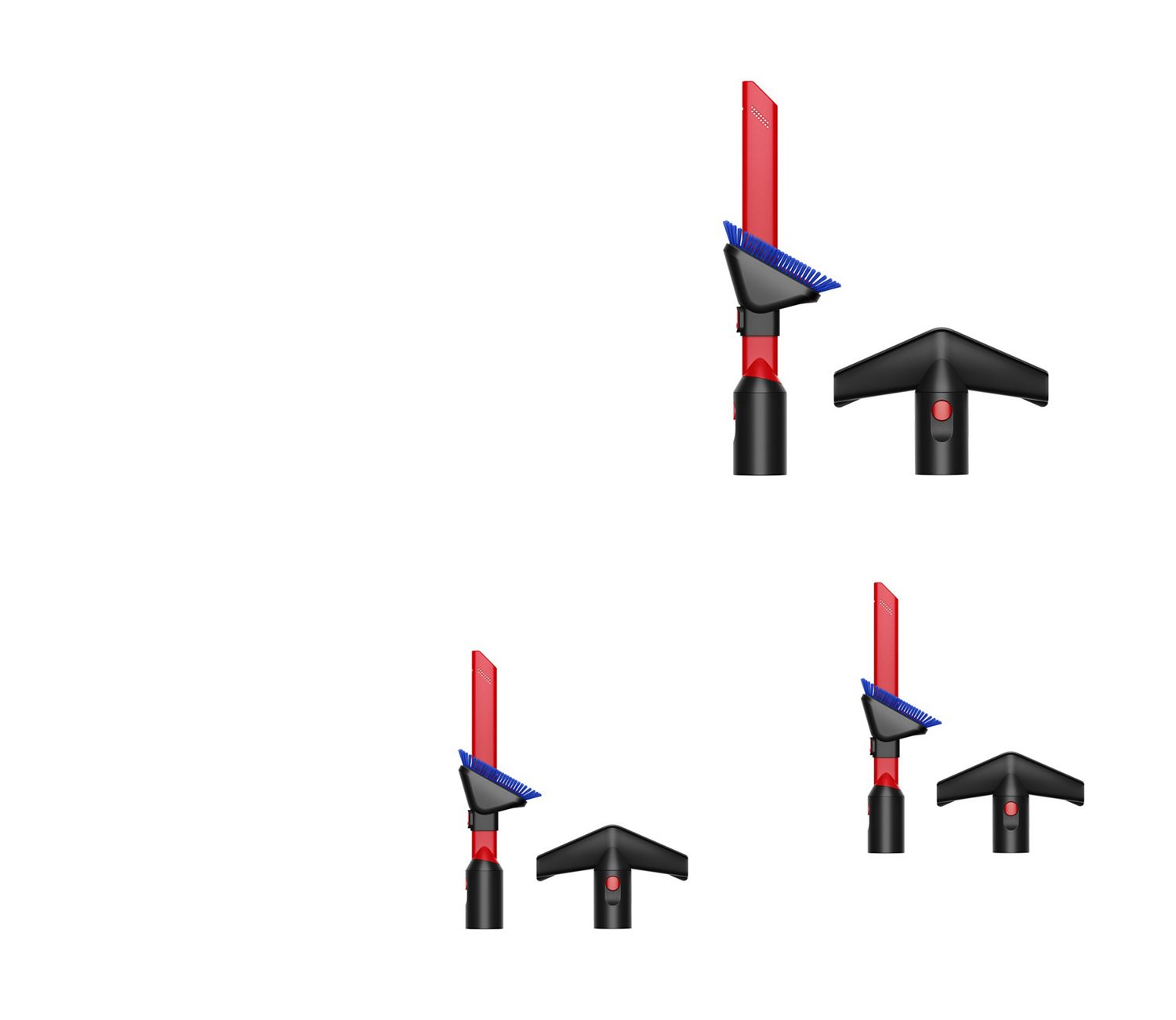 Bocchetta a lancia per spazi ristretti 2.0, adattatore per angoli nascosti e tubo flessibile.