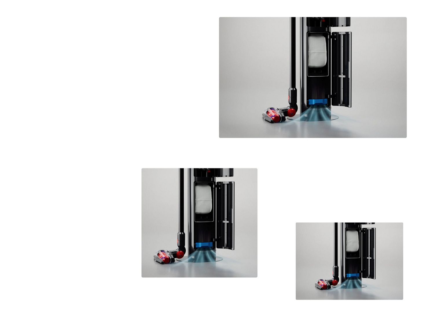El depósito para el polvo del Dyson Auto-empty Dok™.