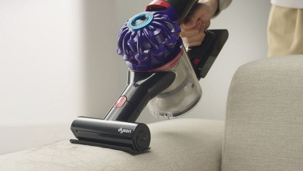 The Mini motorised tool used to clean fur from a pet bed.