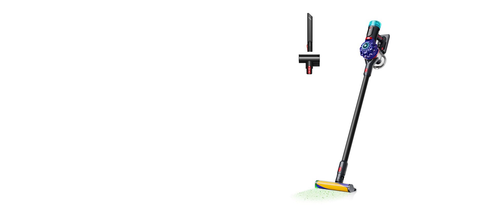 Dyson V10 Optic vacuum cleaner.