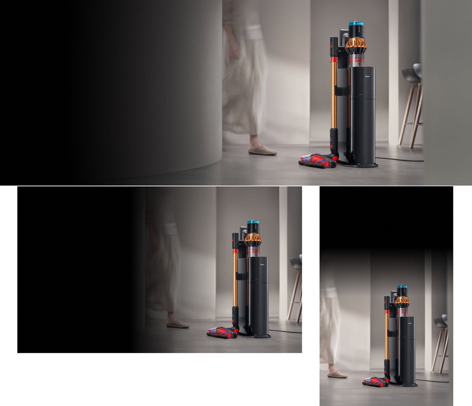 Dyson V16 Piston Animal vacuum in the Auto-empty Dok.