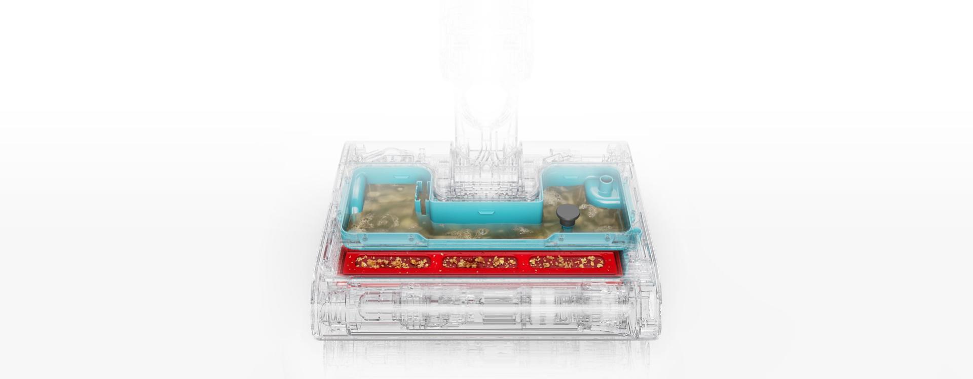 Obrázek znázorňující hygienický systém odpadu.