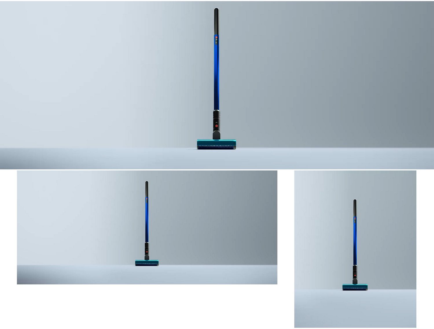 Dyson W1 PencilWash cleaner used to clean a hard floor.