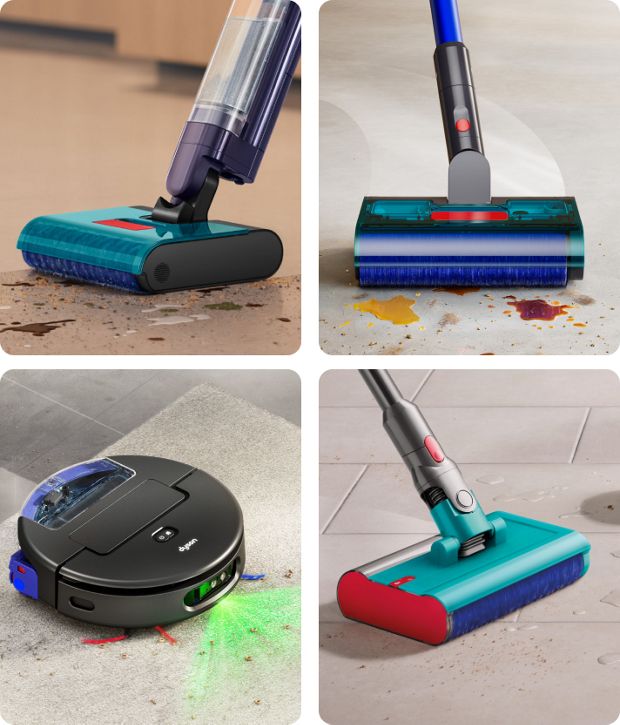 Řada přístrojů Dyson.