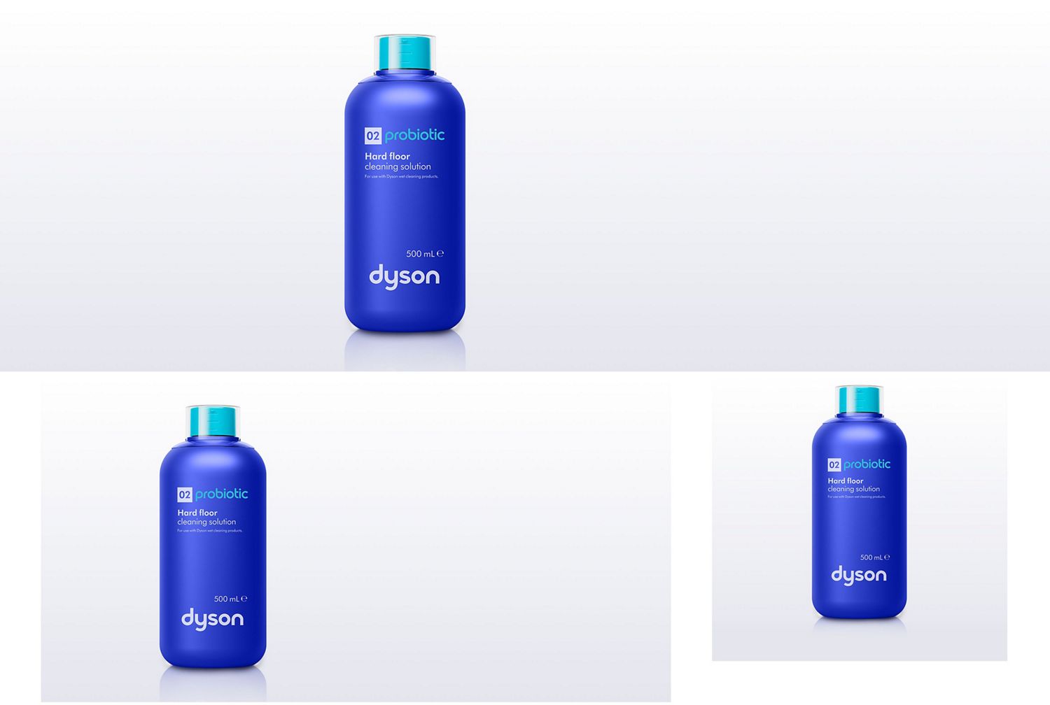 Dyson 02 Probiotic hard floor cleaning solution.