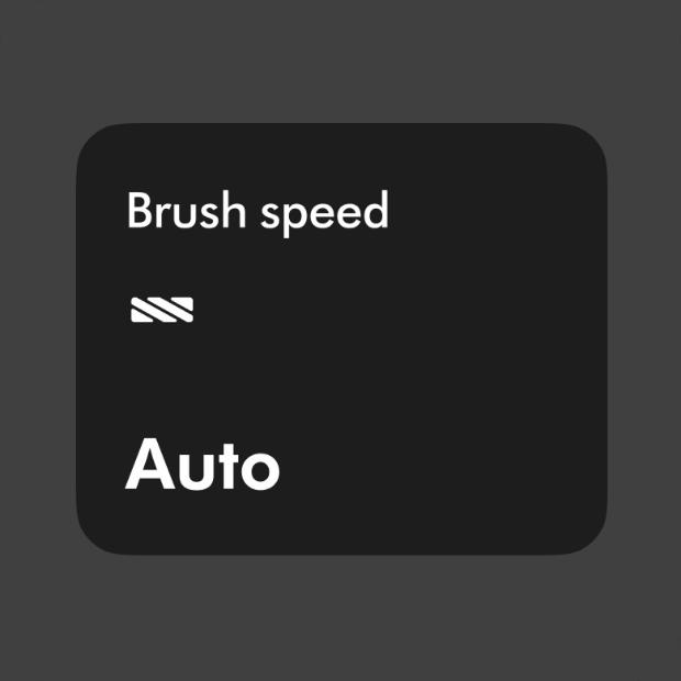 Cleaner head control on the MyDyson app.