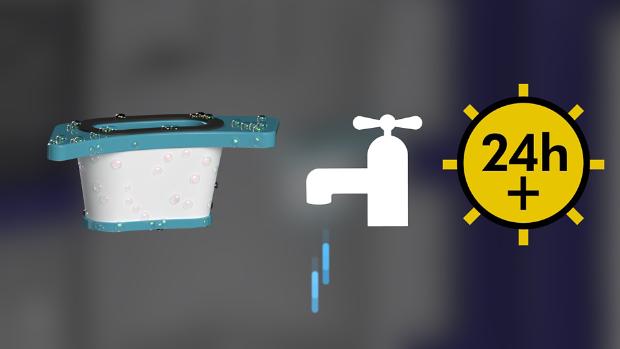 Video showing how to clean the dock filter.