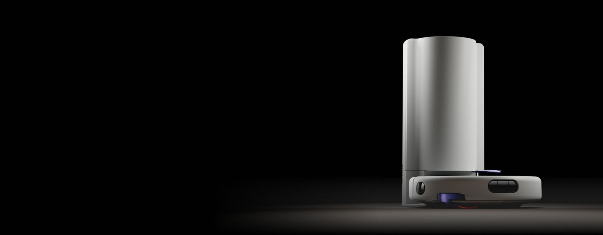 Dyson R1 Nurovi Dry robot vacuum cleaner in its dock.