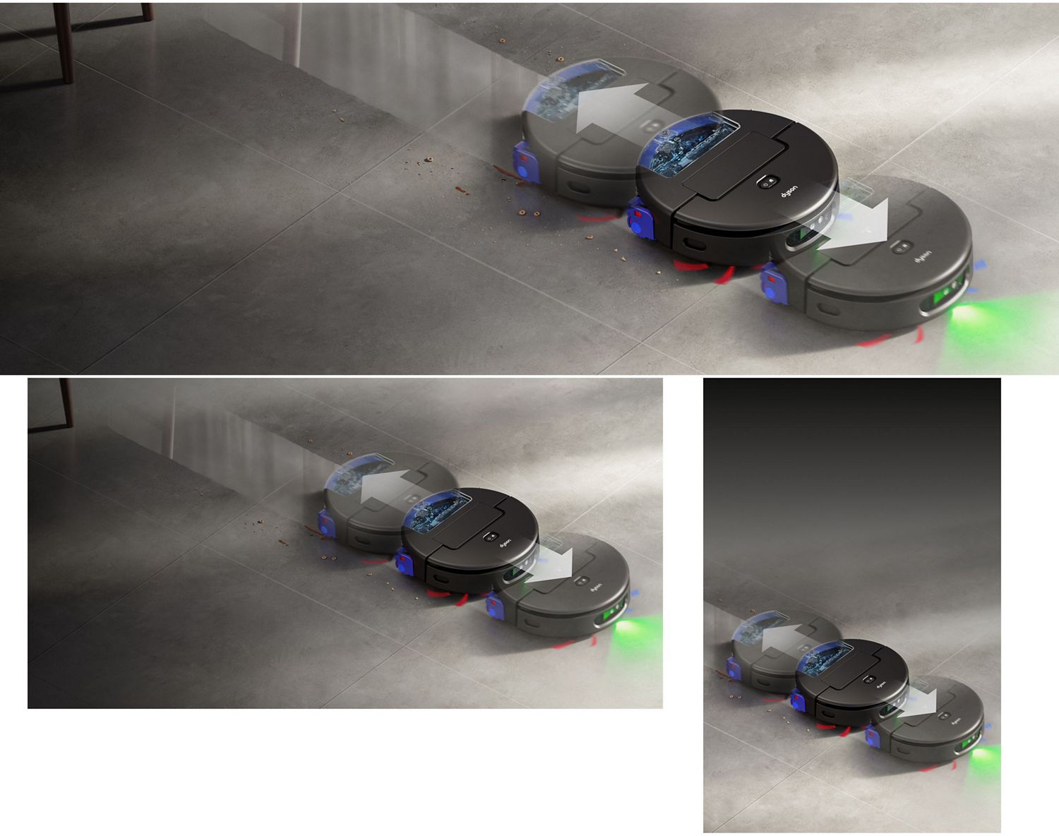 The Dyson Airwrap Co-anda2x multi-styler and dryer with the Fast dryer 2x attachment used by a model.