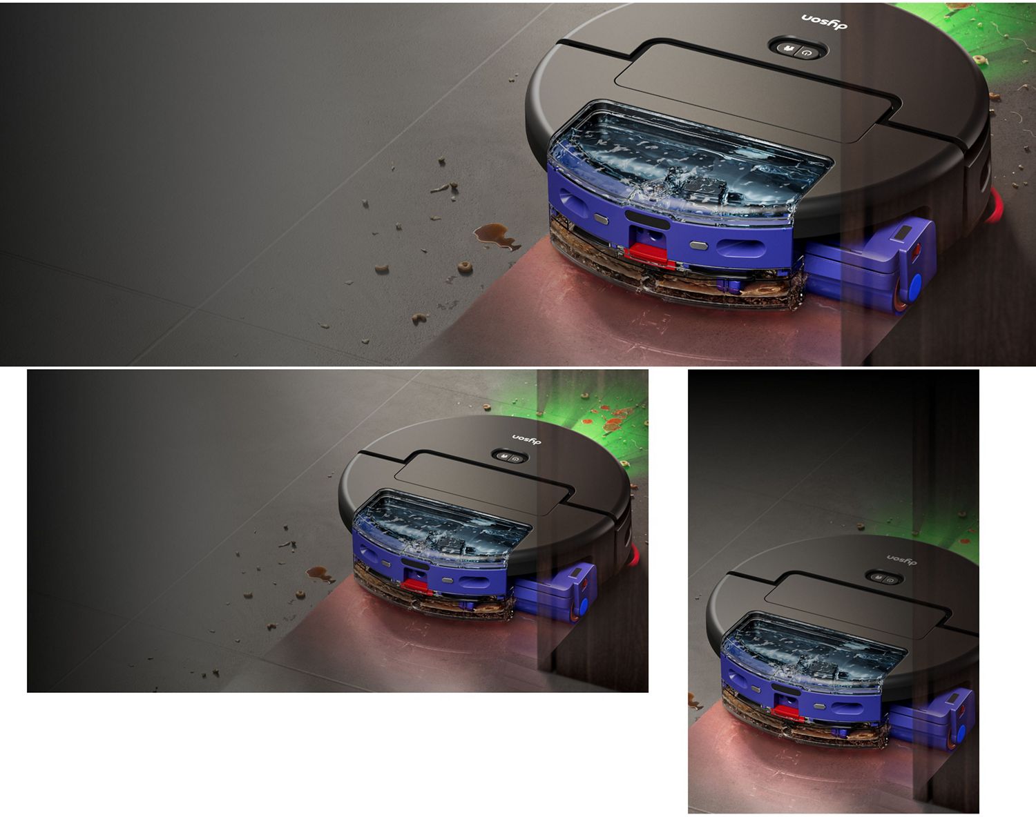 The Dyson Airwrap Co-anda2x multi-styler and dryer with the Fast dryer 2x attachment used by a model.