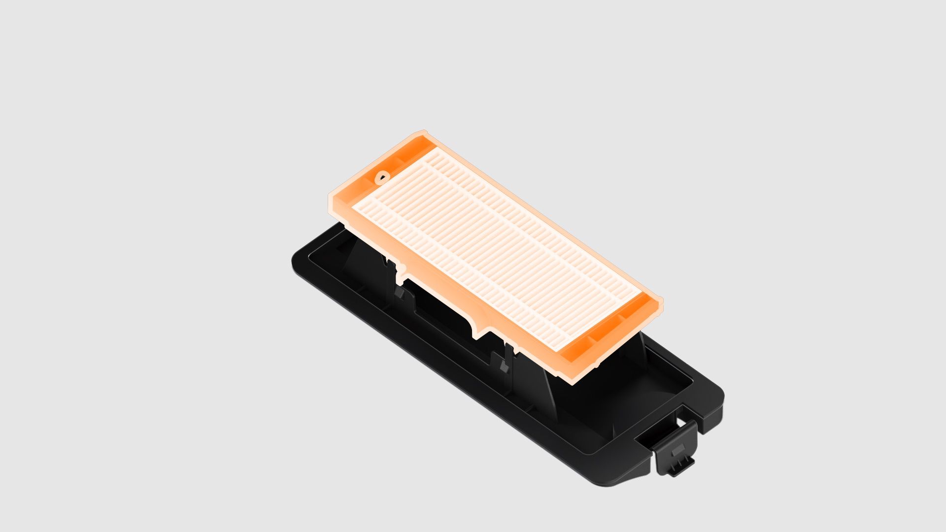 The Dyson Spot+Scrub Ai docking station’s filter.