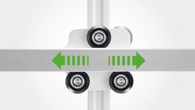 Precision positioning close up
