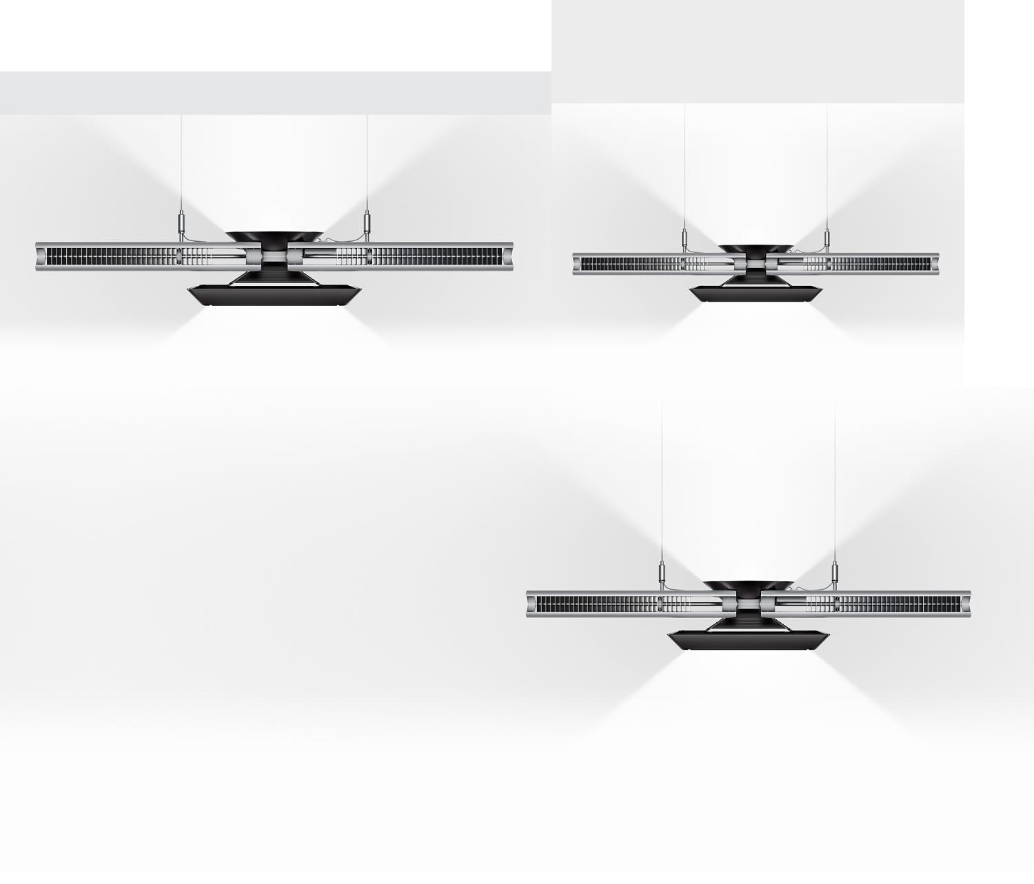 Dyson Cu-Beam Duo Pendelleuchte