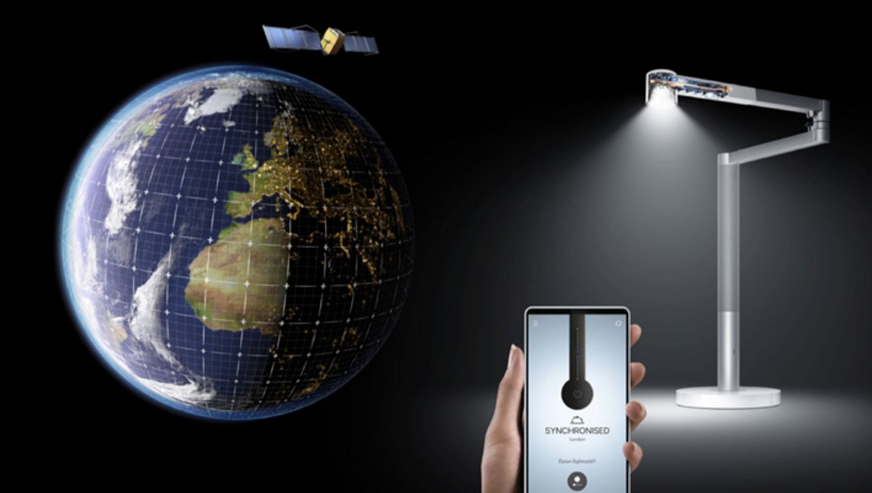 Dyson Link app uses global positioning for the daylight tracking algorithm Dyson Link app uses global positioning for the daylight tracking algorithm
