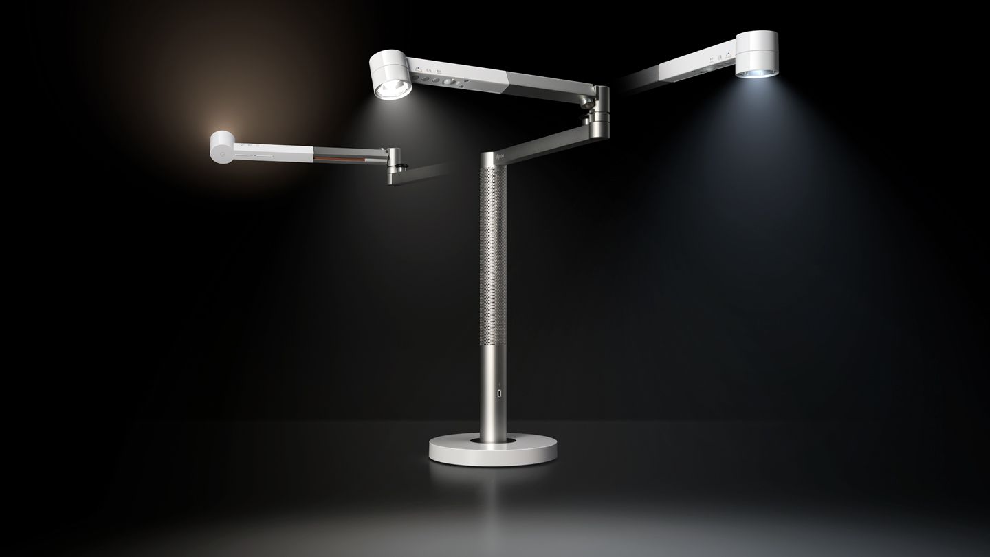Dyson Solarcycle Morph™ Desk light (Black/Brass) | Dyson