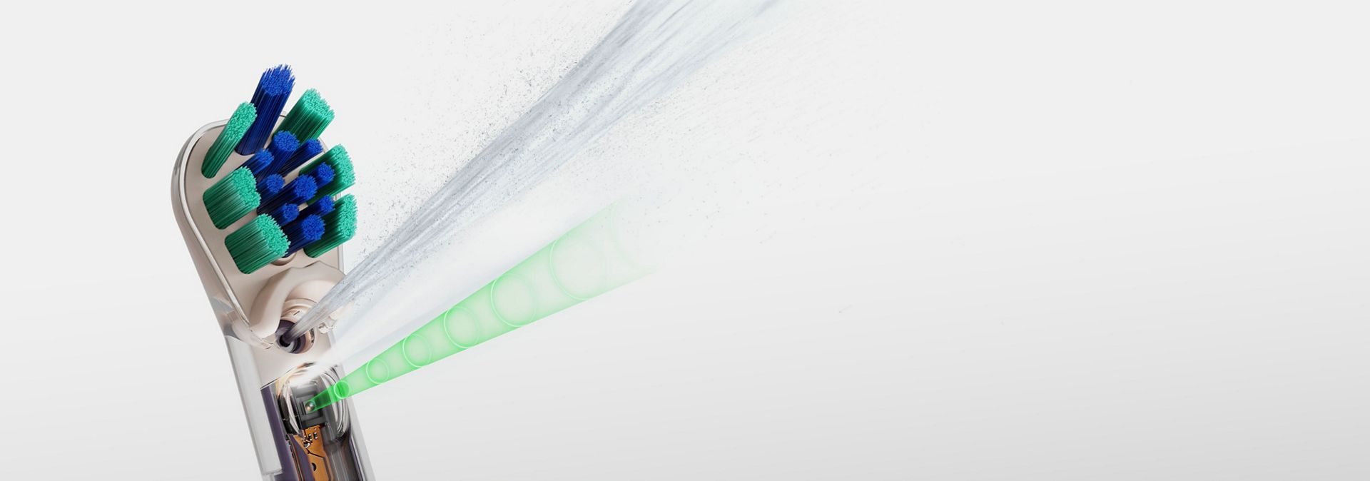 Dyson CameraJet 刷頭的特寫。