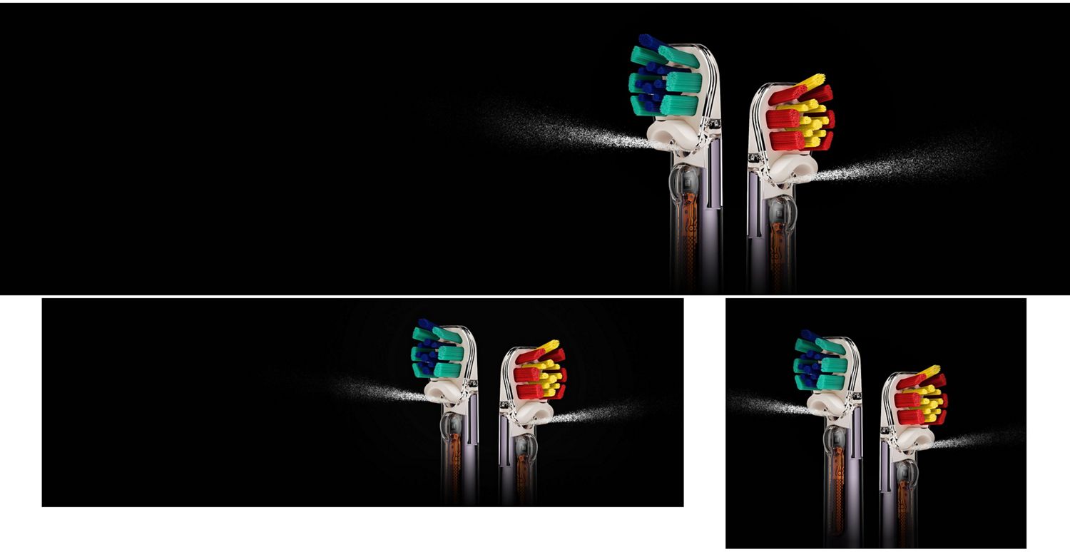 Dyson CameraJet brush heads.