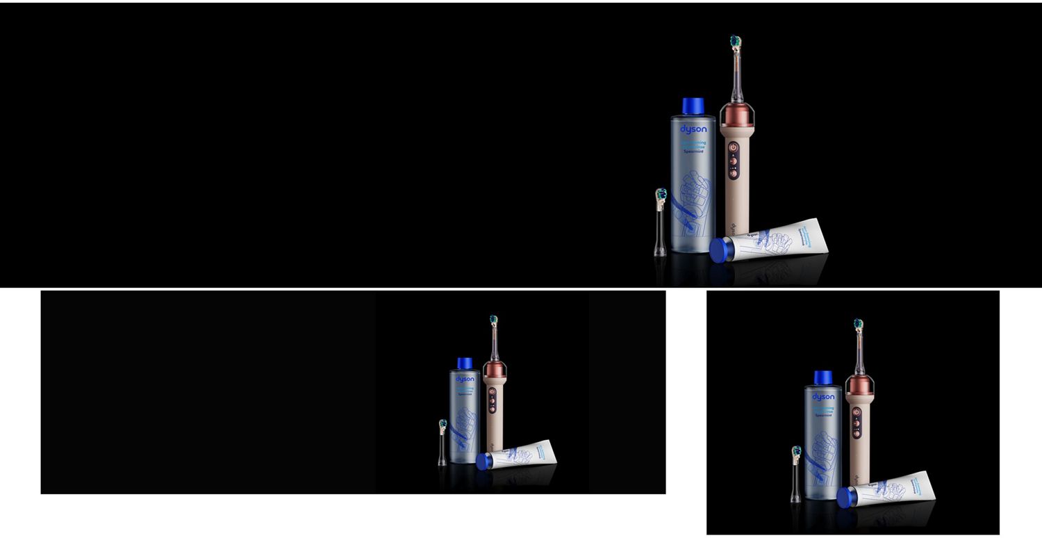 Dyson Oral care range.