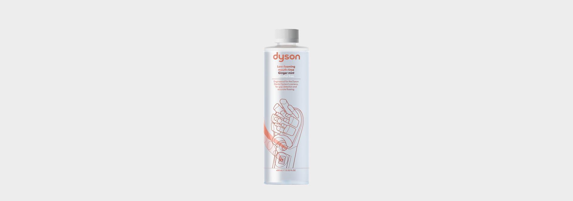 Dyson Low-foaming mouth rinse.