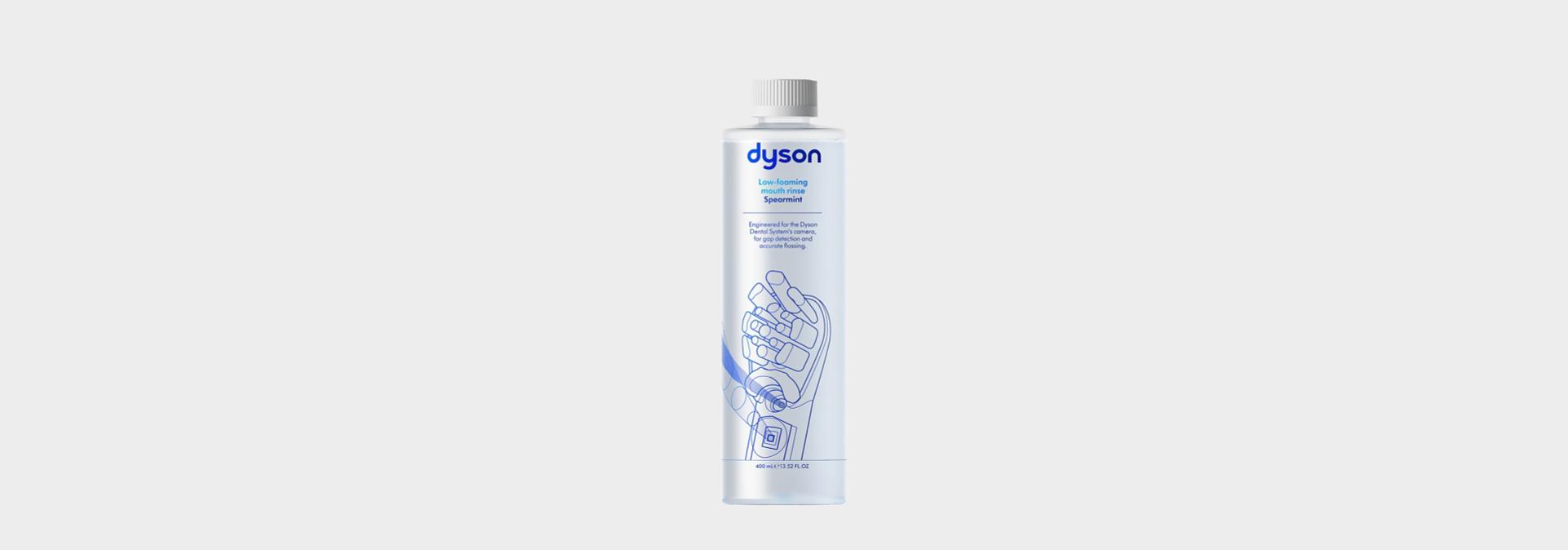 Dyson Low-foaming mouth rinse.