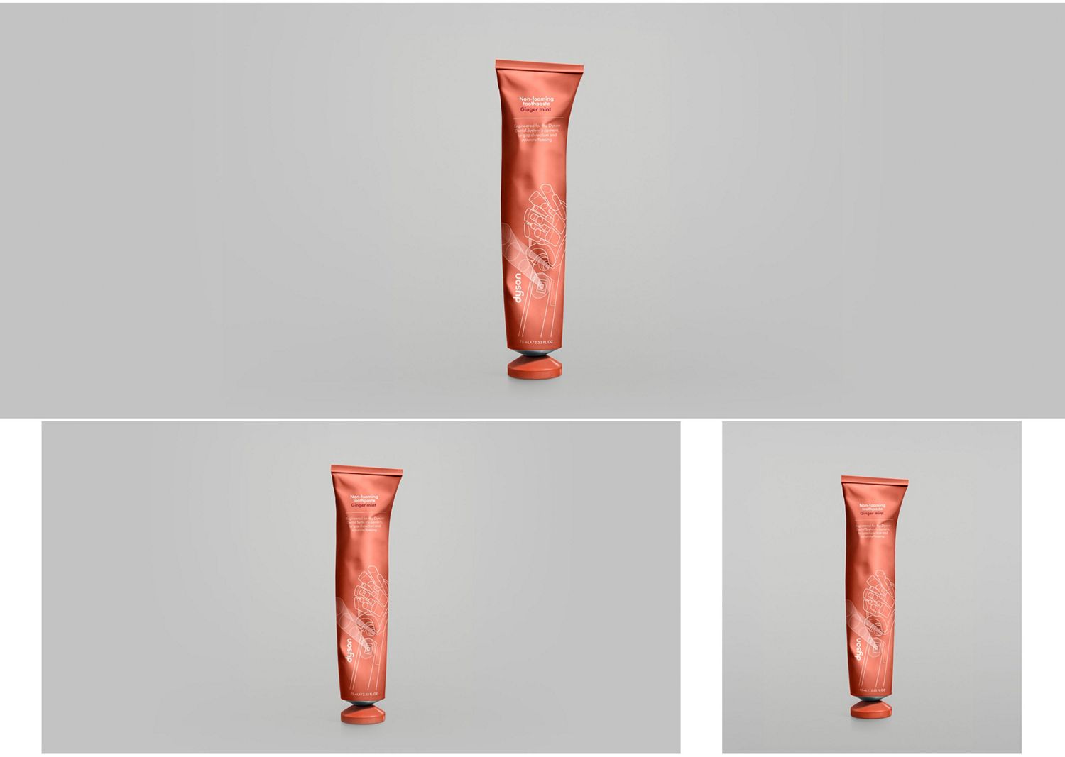 Dyson Non-foaming toothpaste.